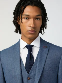 Antique Rogue Blue Blake Texture Jacket^ Blue Suits|Suits & Tuxedos