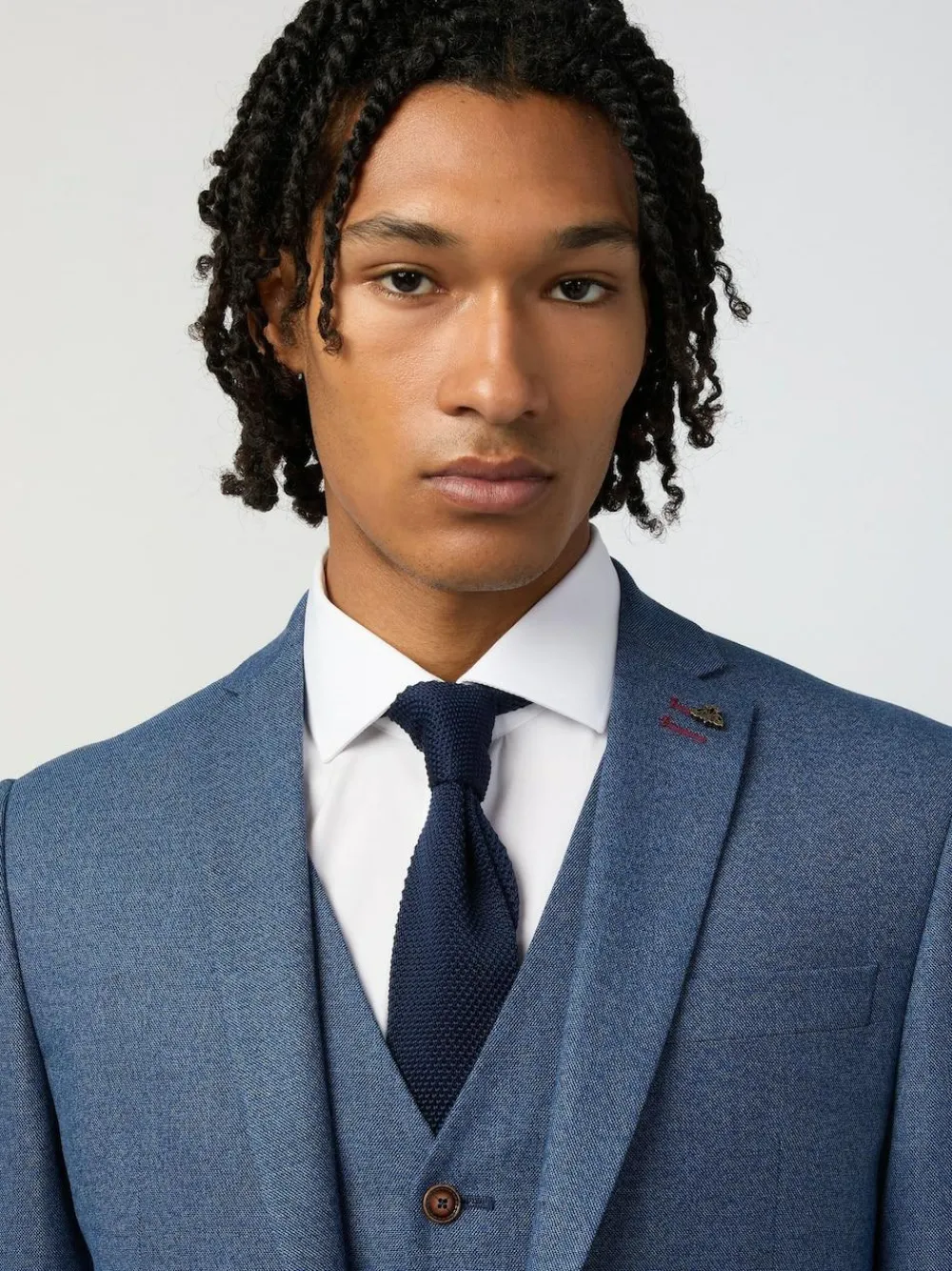 Antique Rogue Blue Blake Texture Jacket^ Blue Suits|Suits & Tuxedos