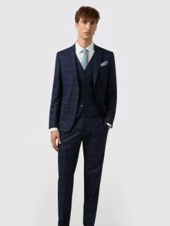 Online Antique Rogue Blue Check Jacket