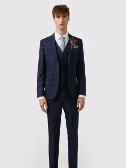 Online Antique Rogue Blue Check Jacket