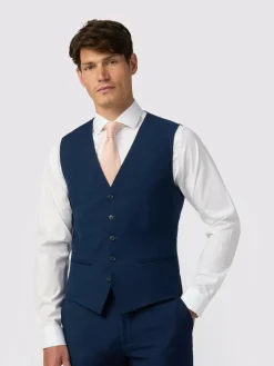 Antique Rogue Blue Curtis Sapphire Twill Vest^ Vests