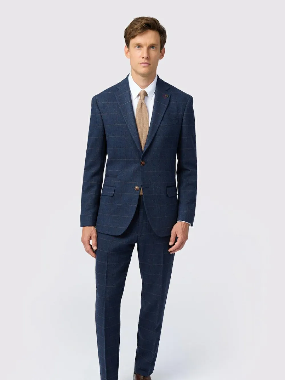 New Antique Rogue Blue Ezra Check Jacket