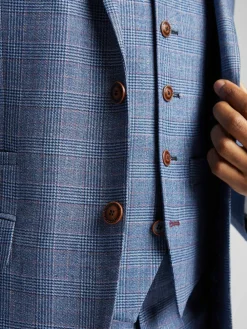 Antique Rogue Blue Hemlock Check Jacket^ Blue Suits