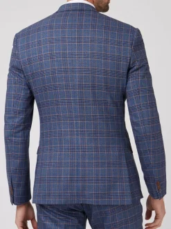 New Antique Rogue Blue Overcheck Jacket