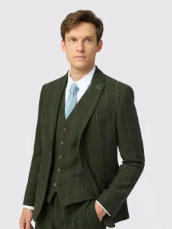 New Antique Rogue Green Hooper Check Jacket