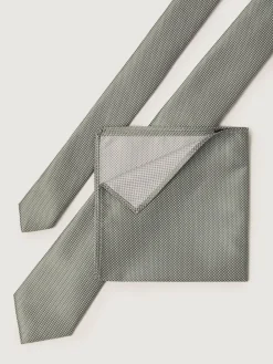 Hot Antique Rogue Green Texture Tie