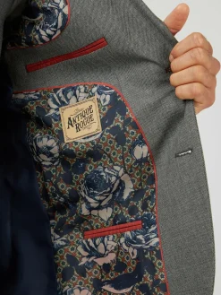 Antique Rogue Grey Blake Texture Jacket^ Suits & Tuxedos|Grey Suits