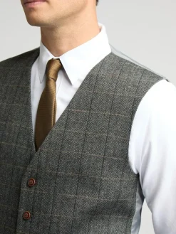 Clearance Antique Rogue Grey Emerson Grey Waistcoat
