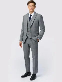 Antique Rogue Grey Herringbone Tweed Jacket^ Suits & Tuxedos|Grey Suits