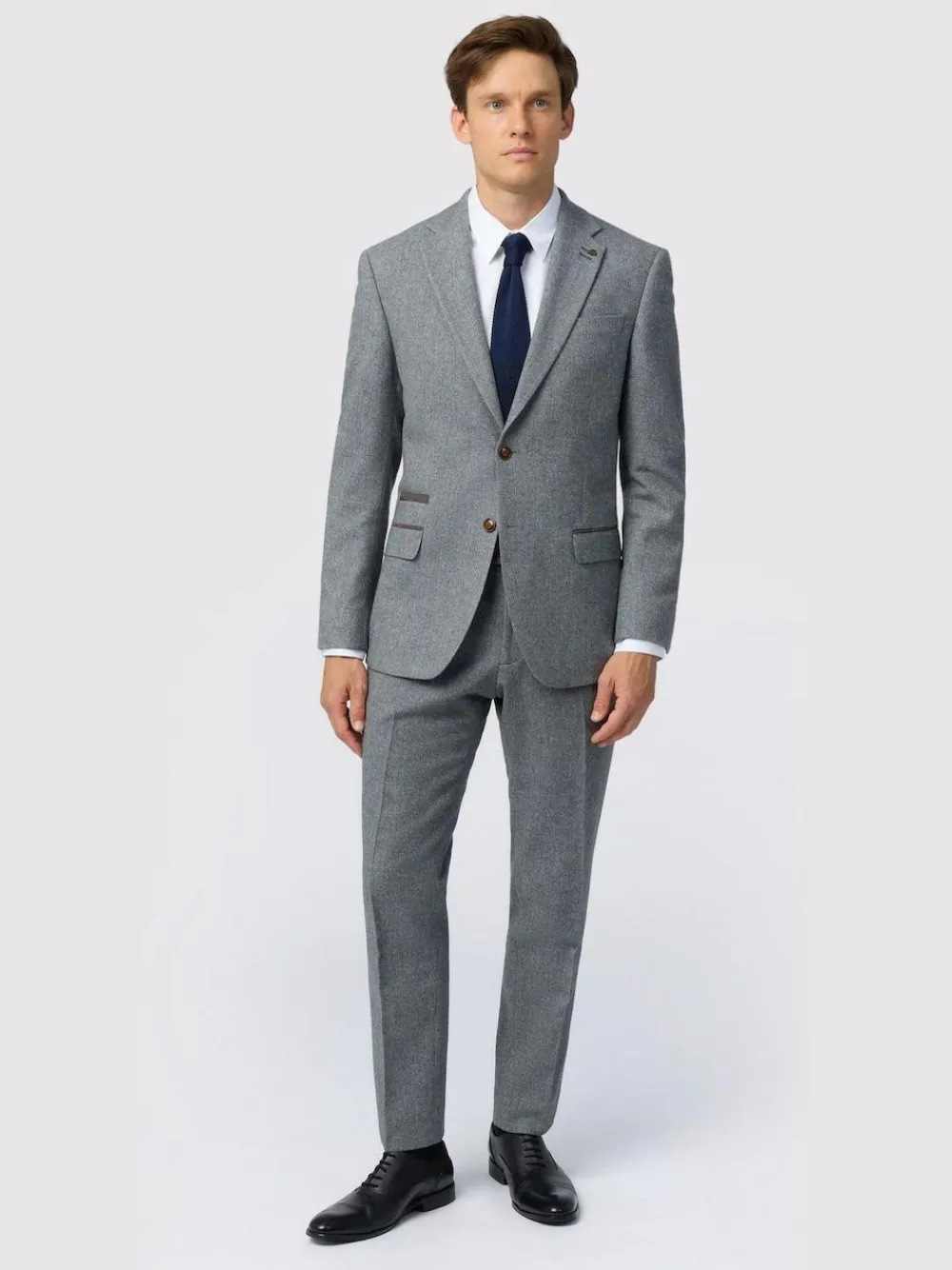Antique Rogue Grey Herringbone Tweed Jacket^ Suits & Tuxedos|Grey Suits