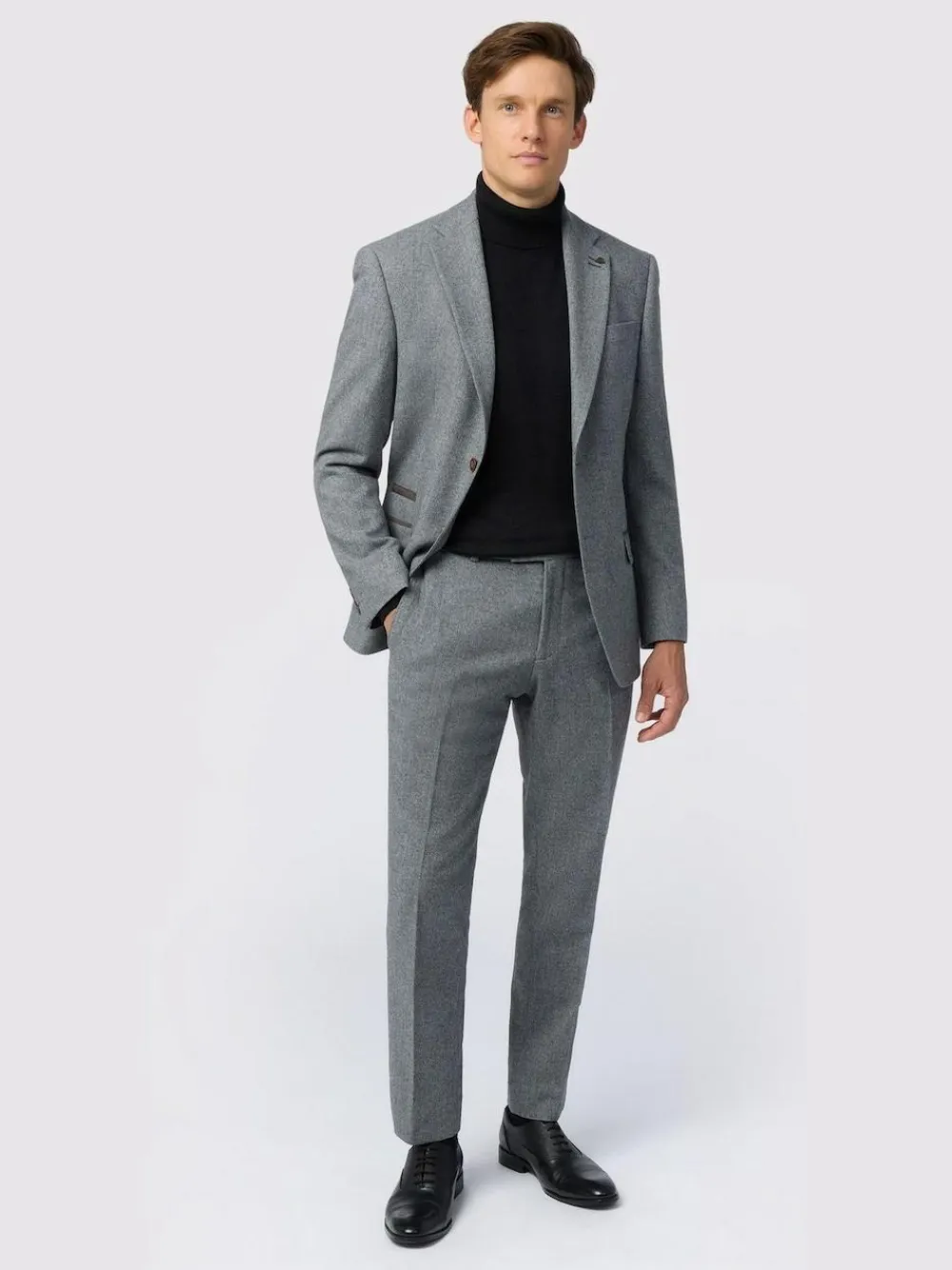 Antique Rogue Grey Herringbone Tweed Jacket^ Suits & Tuxedos|Grey Suits