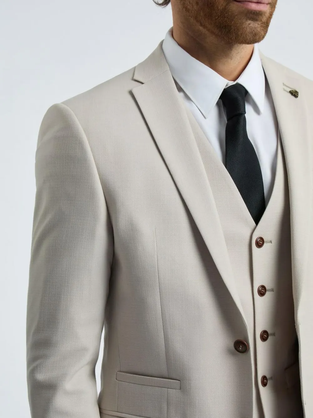 Antique Rogue Natural Branton Texture Jacket^ Suits & Tuxedos