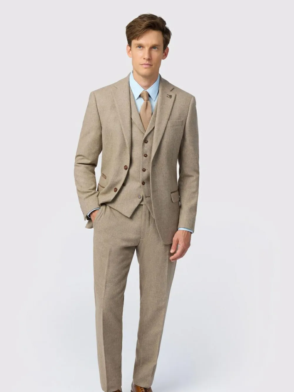 Antique Rogue Natural Herringbone Tweed Jacket^ Suits & Tuxedos