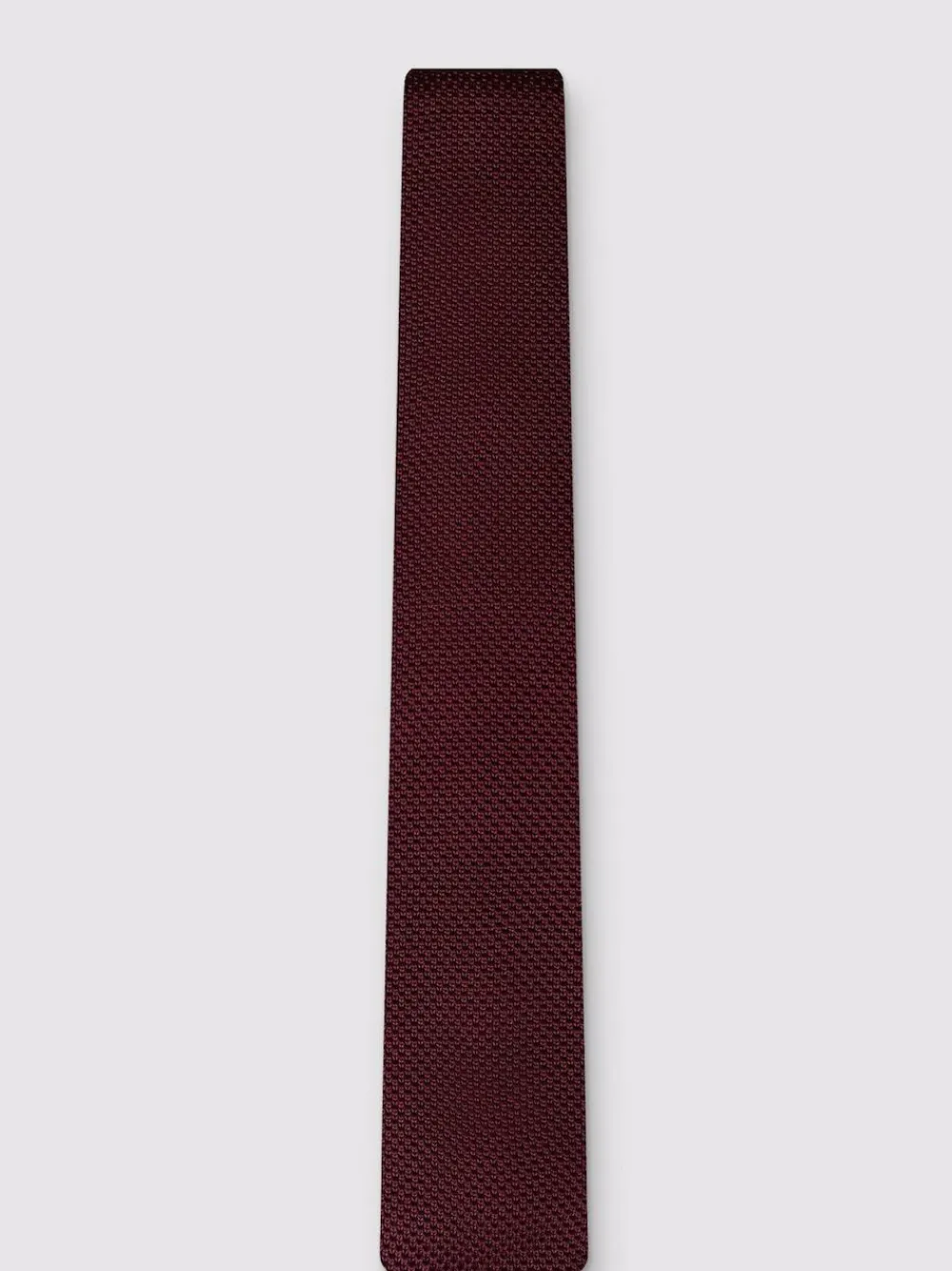 Outlet Antique Rogue Red Knitted Tie - 6.5Cm