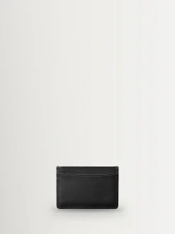 A.P.C. Black Porte Cartes Andre Card Holder^ Wallets