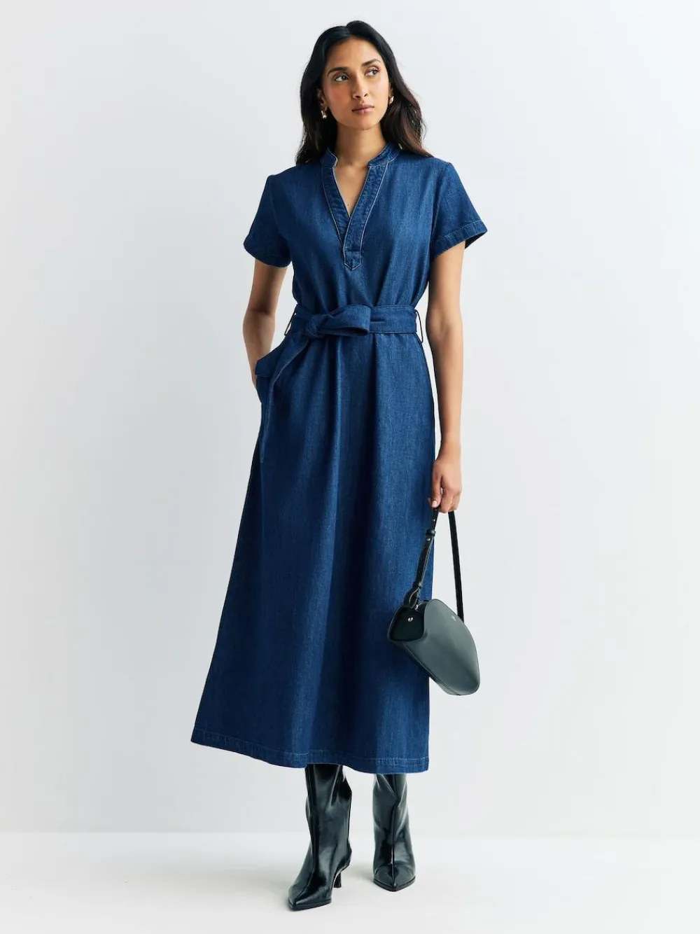 Online A.P.C. Blue Annelie Dress