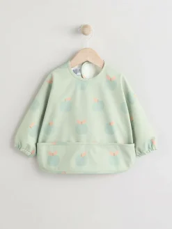 Next Apple Weaning And Feeding Sleeved Bib^ Unisex|Bibs