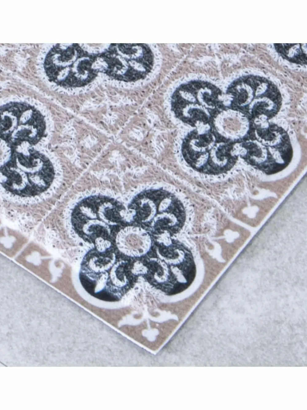 Artsy Mats Beige Mosaic Doormat^ Rugs & Runners