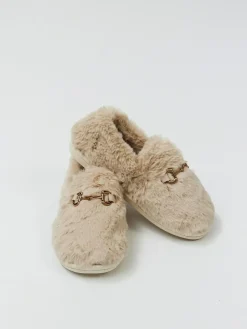 Sale Aruelle Cream Serene Extra Soft Slippers