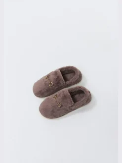 Online Aruelle Kelly Extra-Soft Brown Slippers