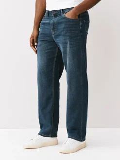 Next Ash Blue Relaxed Fit Comfort Stretch Jeans^ Jeans|Jeans