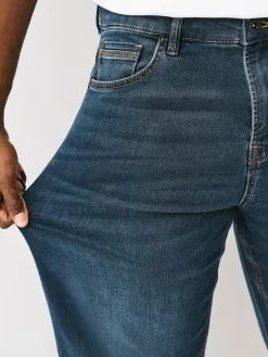 Next Ash Blue Relaxed Fit Comfort Stretch Jeans^ Jeans|Jeans