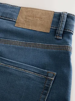 Next Ash Blue Relaxed Fit Comfort Stretch Jeans^ Jeans|Jeans