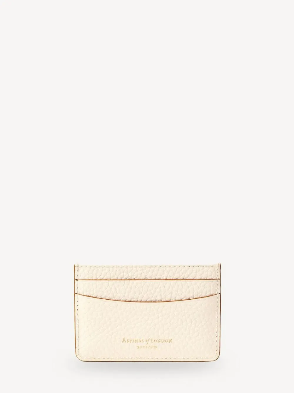 Aspinal of London Slim Credit Card Case Grain Leather^ Wallets