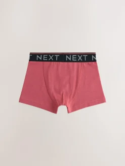 New Next Autumnal Multi with Black Waistband Trunks 7 Pack (2-16yrs)
