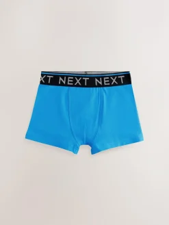 New Next Autumnal Multi with Black Waistband Trunks 7 Pack (2-16yrs)