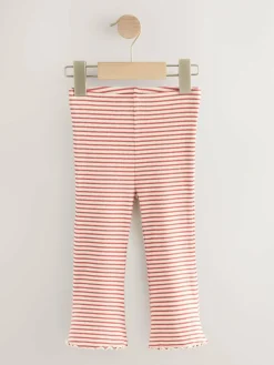 New Next Flared Leggings 5 Pack (3mths-7yrs) Autumnal Orange