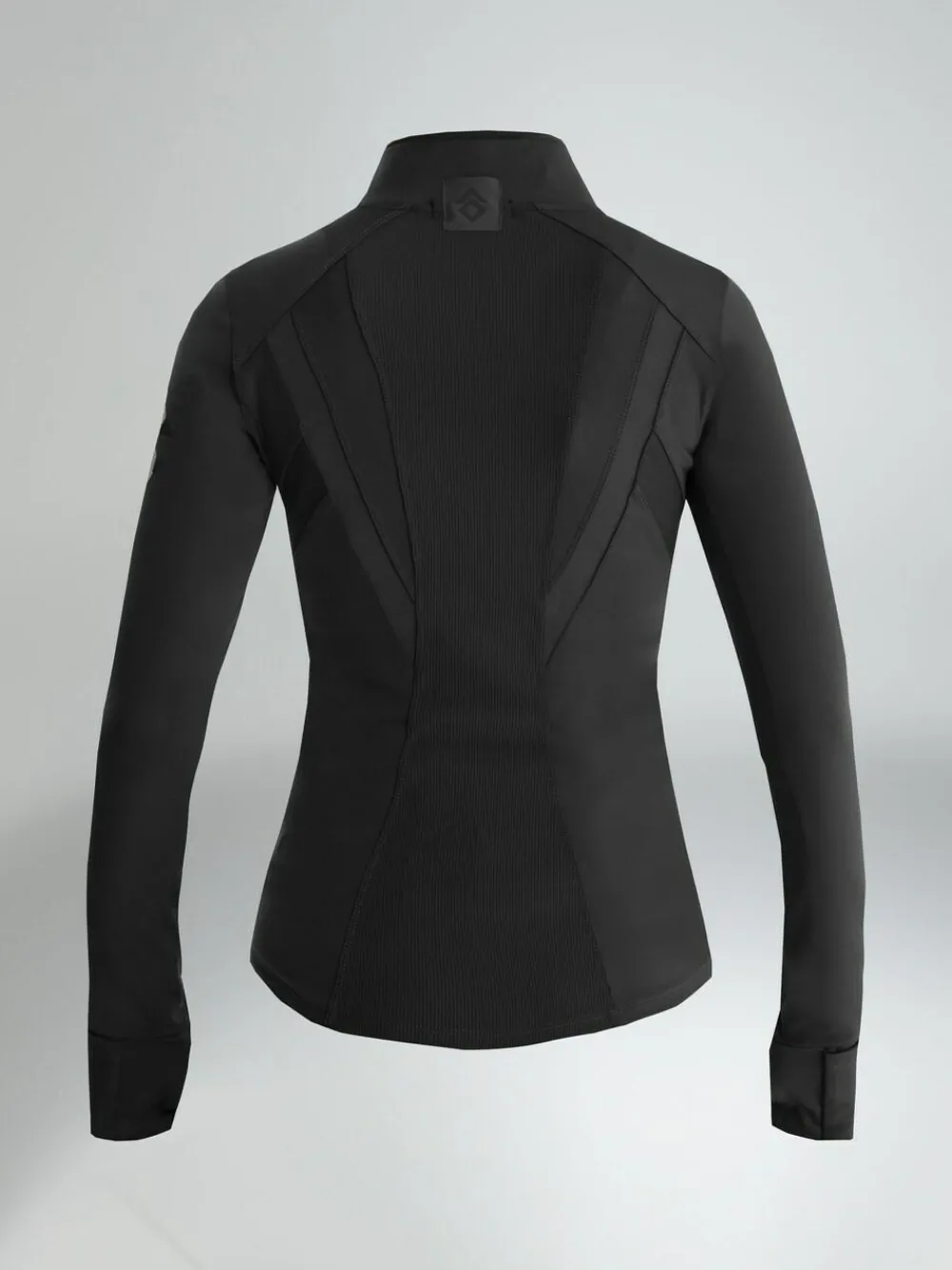 Clearance Aztec Diamond Fitted Jacket Black