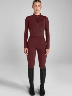 Hot Aztec Diamond Base Layer Red