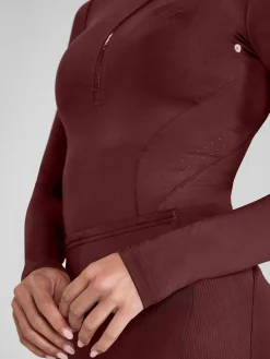 Hot Aztec Diamond Base Layer Red