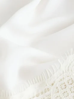 Hot B by Ted Baker Ecru Satin Lace Bridal Slip