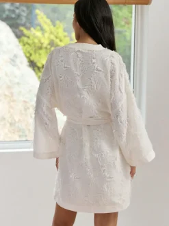 B by Ted Baker Feather Ivory Bridal Robe^Women Bathrobes|All Night & Lounge