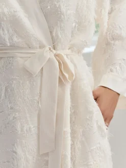 B by Ted Baker Feather Ivory Bridal Robe^Women Bathrobes|All Night & Lounge