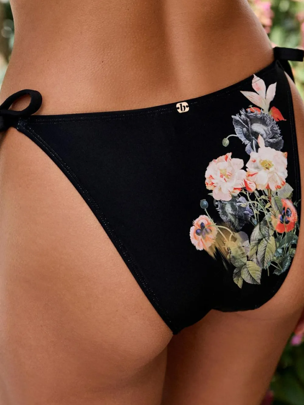 Discount B by Ted Baker Koi Tie Side Black Briefs