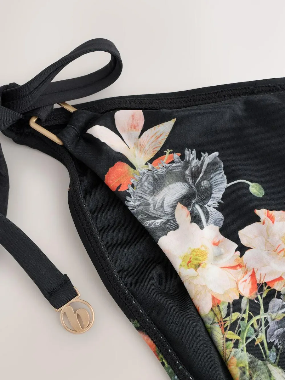 Discount B by Ted Baker Koi Tie Side Black Briefs