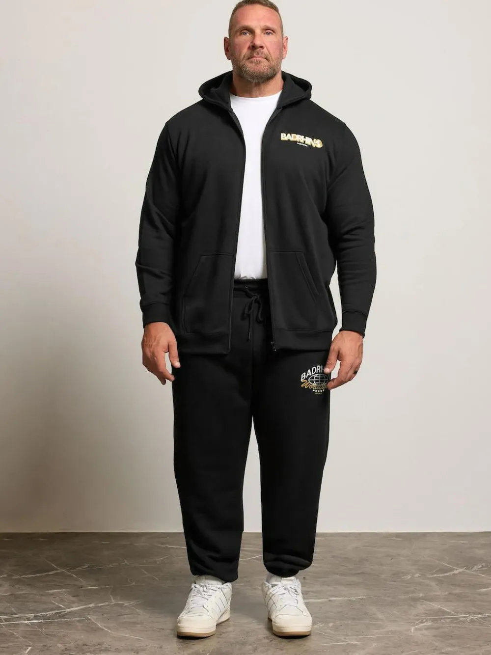 Sale BadRhino Big & Tall Worldwide Joggers Black