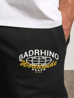 Sale BadRhino Big & Tall Worldwide Joggers Black