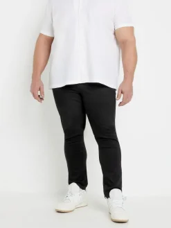 Sale BadRhino Big & Tall Tapered Strech Jeans Black