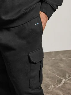 Outlet BadRhino Big & Tall Black Cargo Joggers