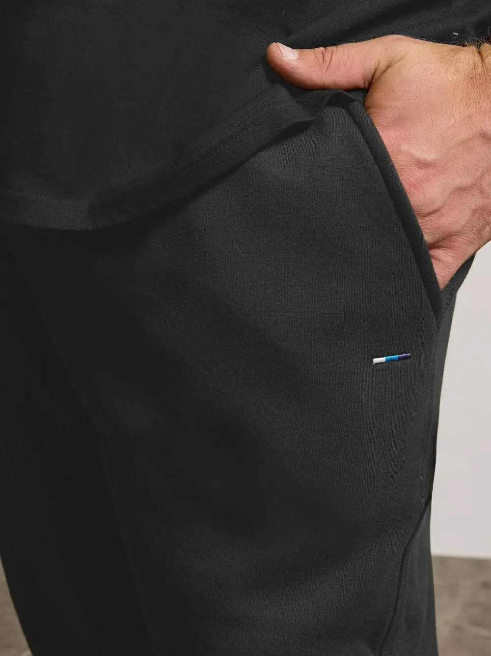 BadRhino Big & Tall Black Essential Joggers^ Joggers|Joggers