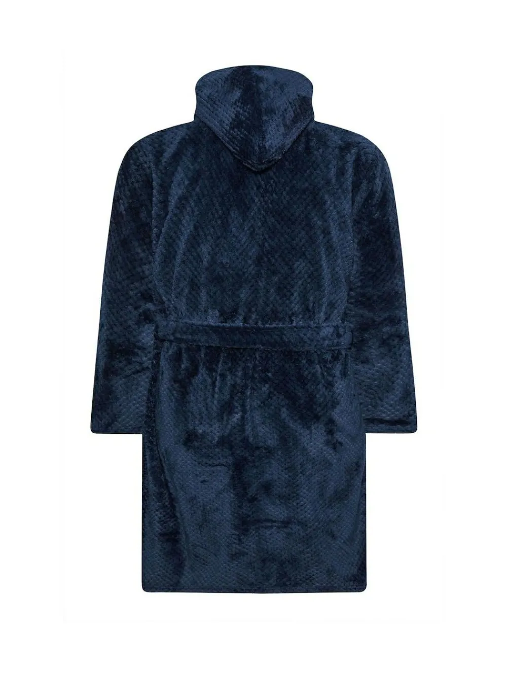 BadRhino Big & Tall Blue Honeycomb Hooded Robe^ Bathrobe