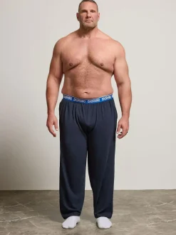 BadRhino Big & Tall Blue Lounge Trousers^ Loungewear