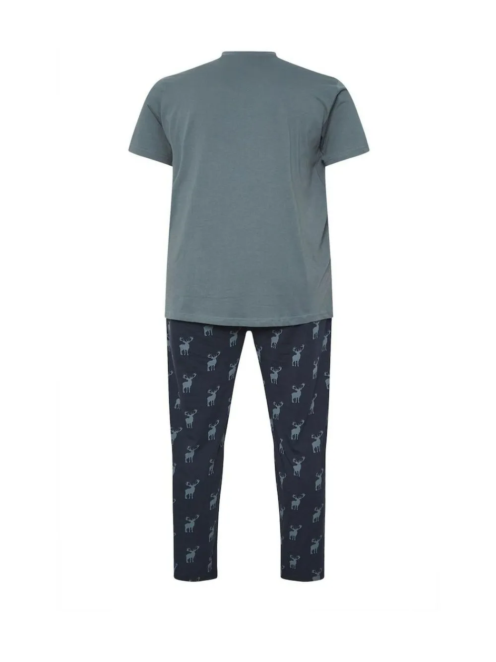 BadRhino Big & Tall Blue Stag Pyjamas Set^ Pyjamas