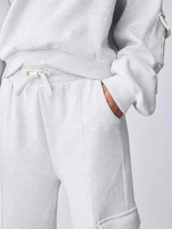 Baker by Ted Baker 2 Piece Grey Marl Graphic Hoodie & Cargo Joggers Set^ Sweatshirts & Hoodies|Sets & Coords