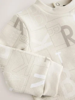 Baker by Ted Baker All Over Print Long Sleeve Romper^ Rompers & Overalls