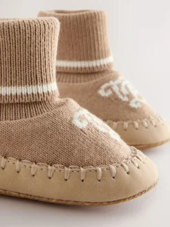 Baker by Ted Baker Baby Boys Knitted Booties^BOY Baby Boots|Boots